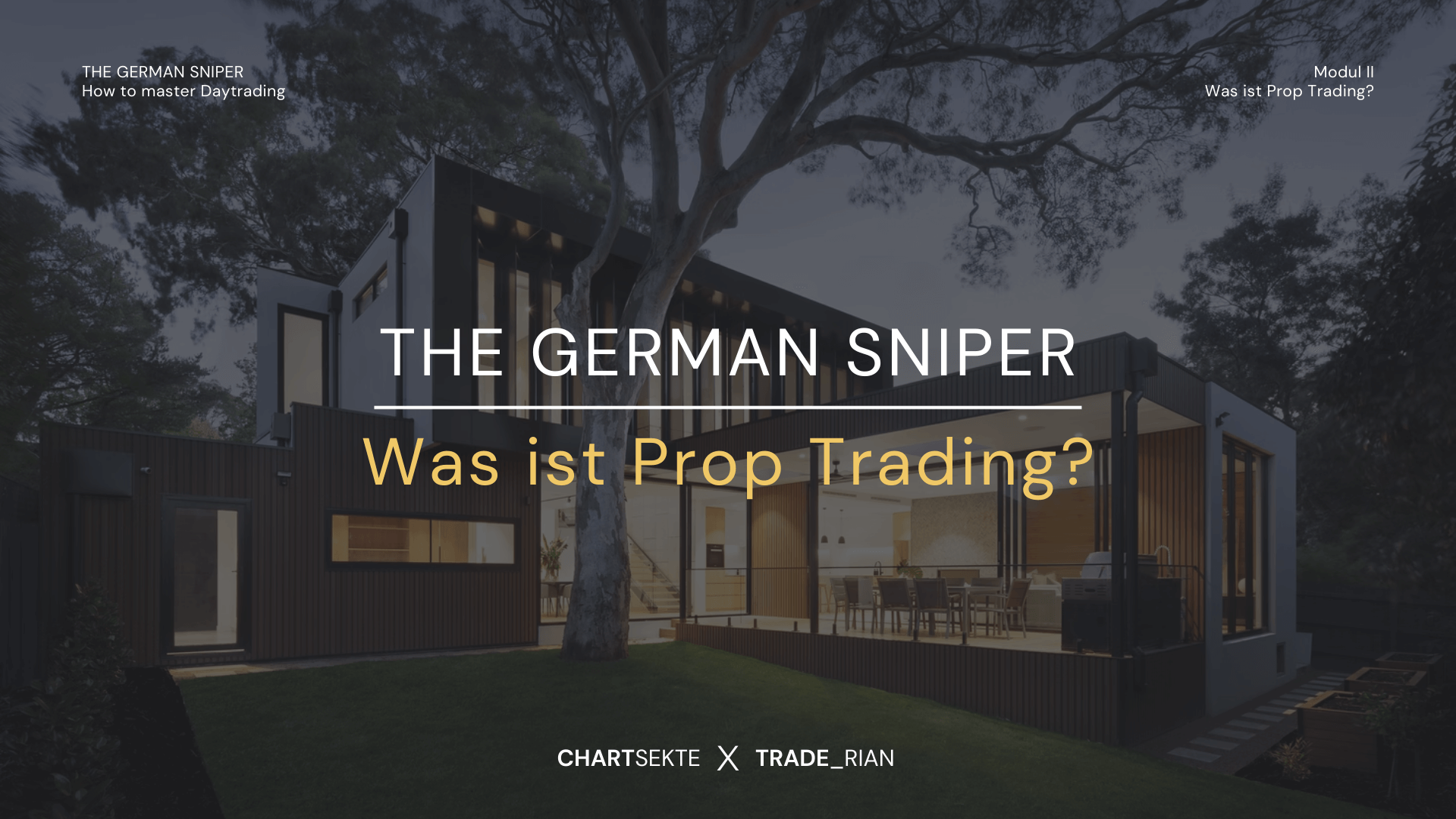Daytrading Kurs German Sniper