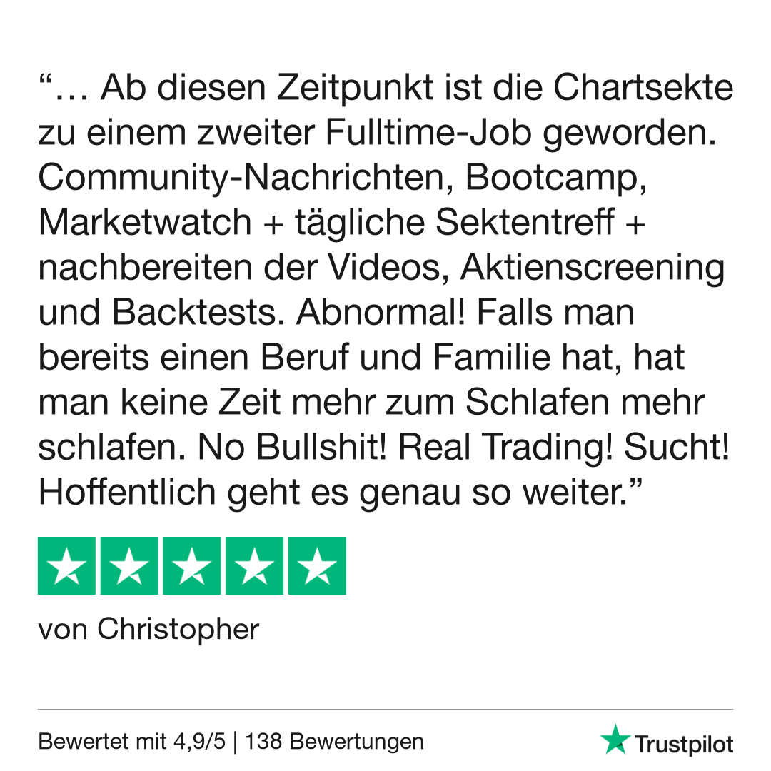 Trustpilot Review - Christopher