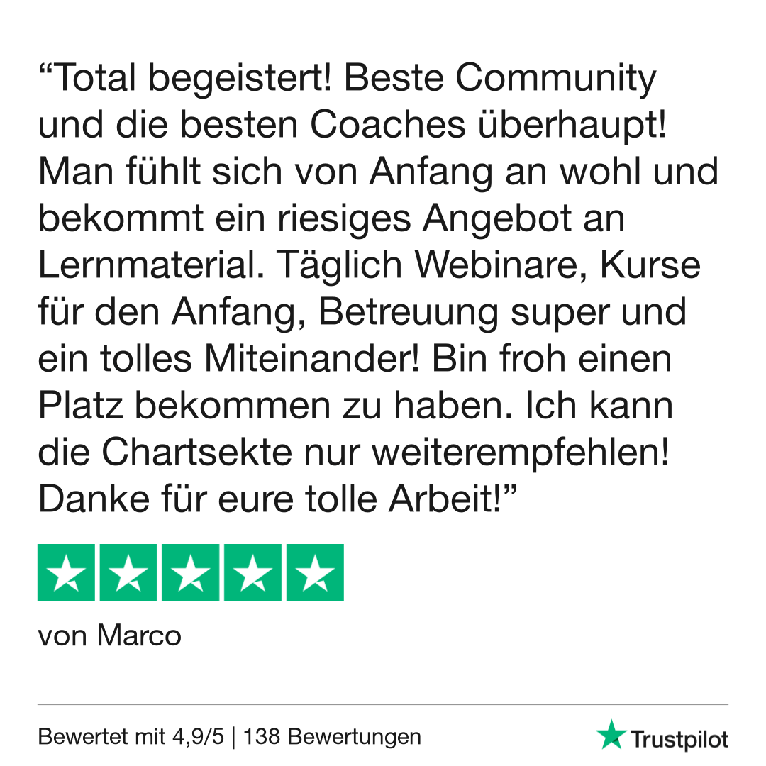 Trustpilot Review - Marco