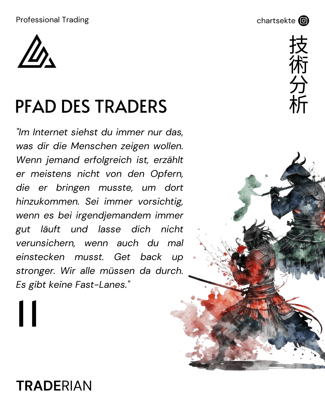 Pfad des Traders