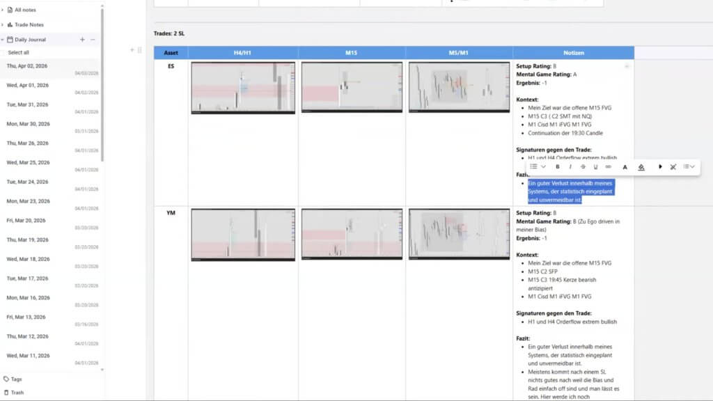 Folge 38 - Trader Talk: So lief Alex seine erste Woche im M1